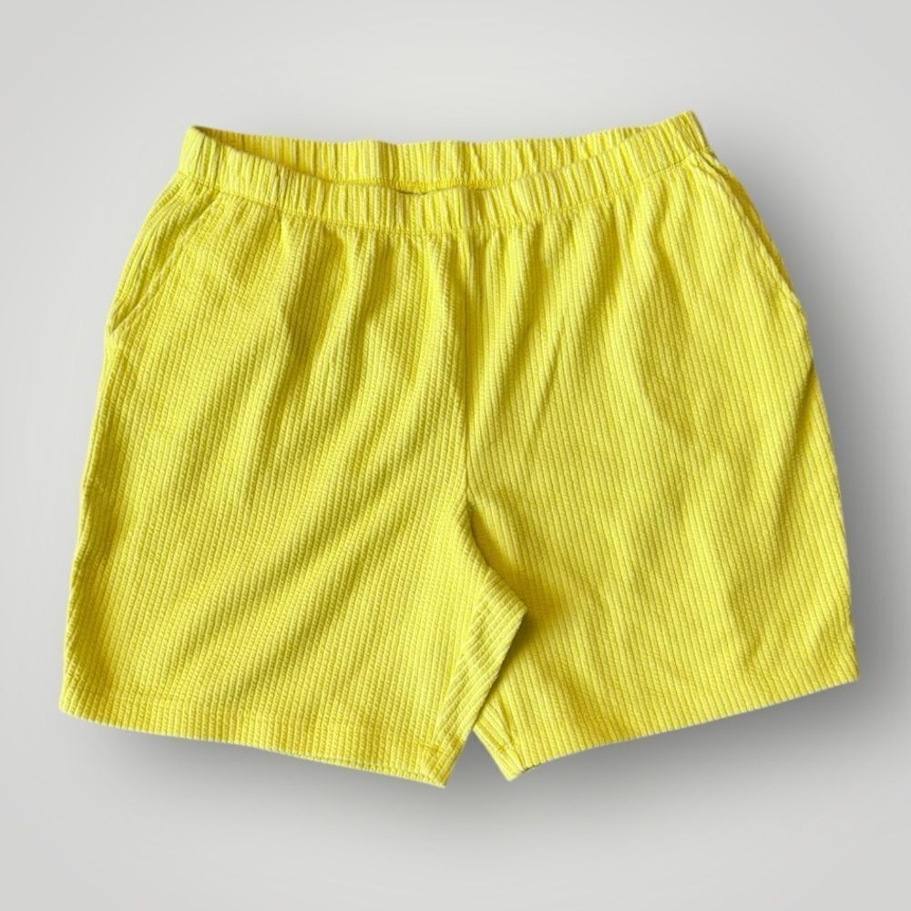 5 for $45 Lands End Shorts Women Size L Yellow